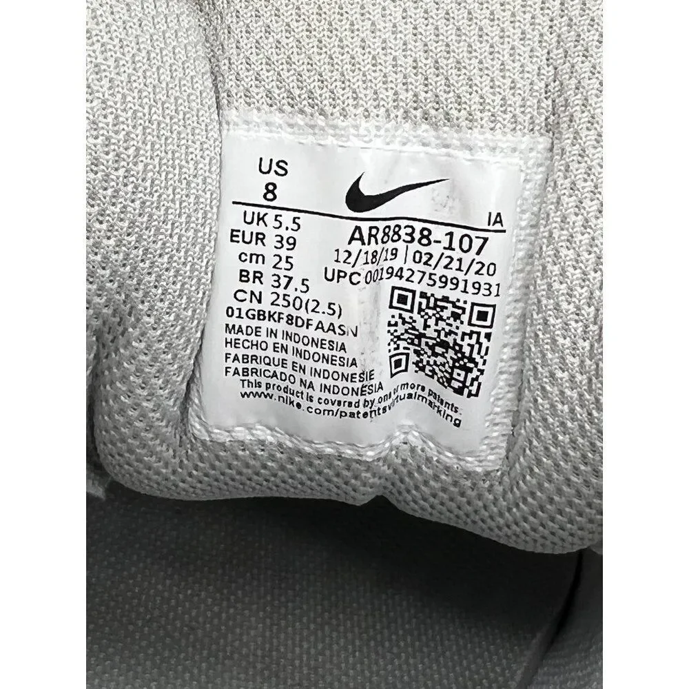 Nike Women Court Lite 2 'White Hot Lime' Size 8